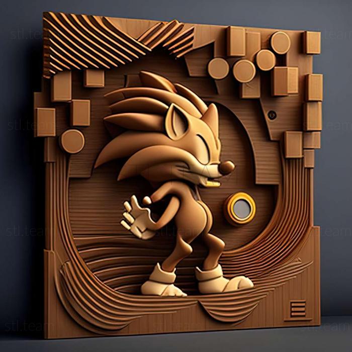 3D модель Гра Sonic Shuffle (STL)